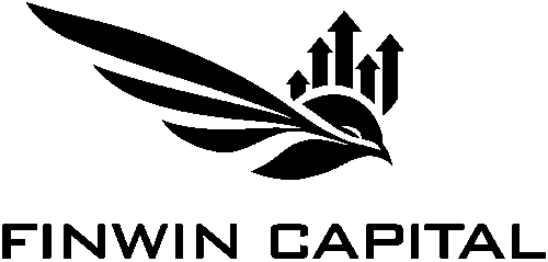 Finwin Capital brand logo — client of Crevia branding agency, Rajkot