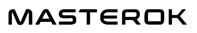 Masterok brand logo — client of Crevia branding agency, Rajkot